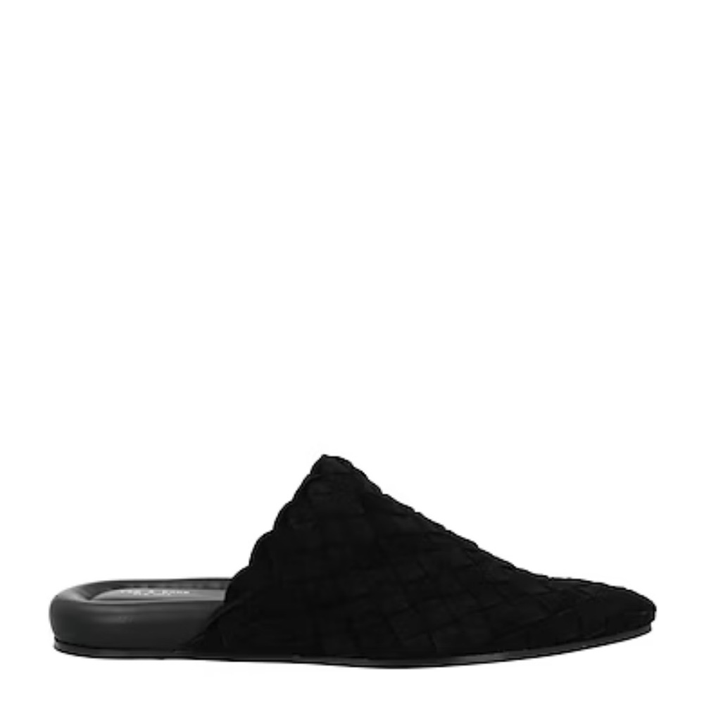 NWOT Black Rag & Bone Mules with intrecciato Design 36